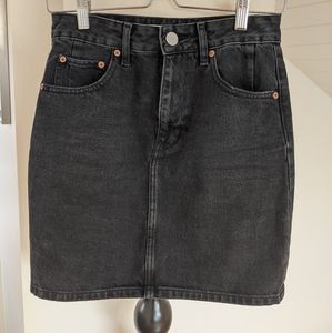 ASOS denim skirt
